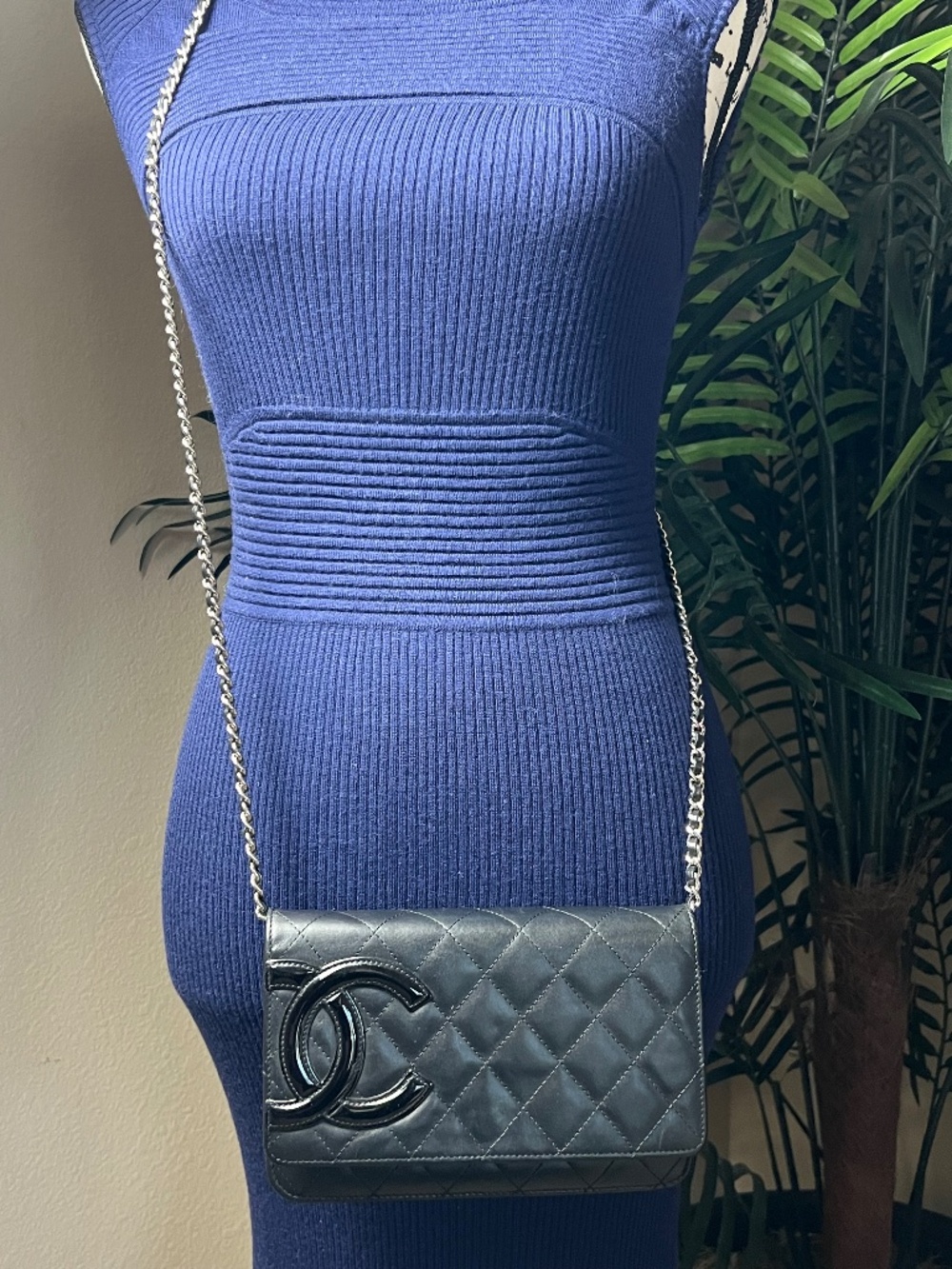 Chanel Ligne Cambon Wallet on Chain